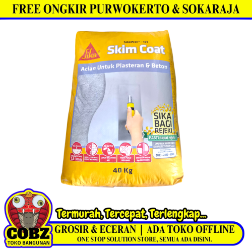 40 KG / SIKA SKIM COAT Semen Instant Acian Abu Sak