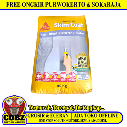 40 KG / SIKA SKIM COAT Semen Instant Acian Abu Sak