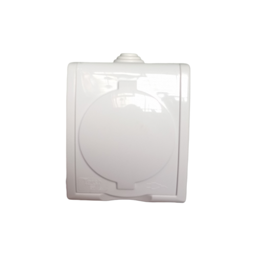 1 LB / TORCH TH-877 Stop Kontak Terminal Arde Tempel OB Outbow Putih
