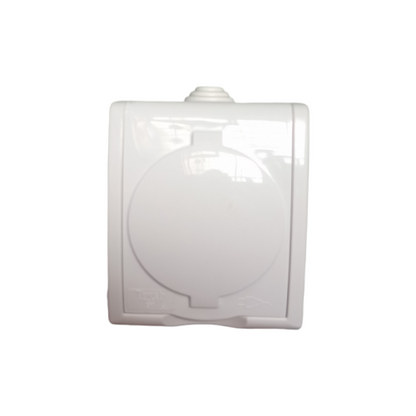1 LB / TORCH TH-877 Stop Kontak Terminal Arde Tempel OB Outbow Putih