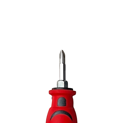 1 1/2 IN / COBZ 7763 Obeng Screwdriver Two Way Bolak Balik Plus Minus 2 In 1 Gagang Fiber