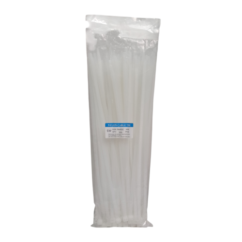 8 MM x 400 MM / SW Kabel Cable Ties Tali Ripet 40 CM Putih Pack