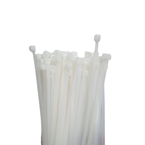 3.6 MM x 300 MM / MASKO Kabel Cable Ties Tali Ripet 30 CM Putih Pack