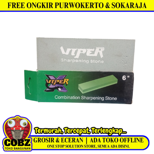 6 IN / VIPER Mata Gerinda Batu Gosok Asah Besi Grinding Wheel