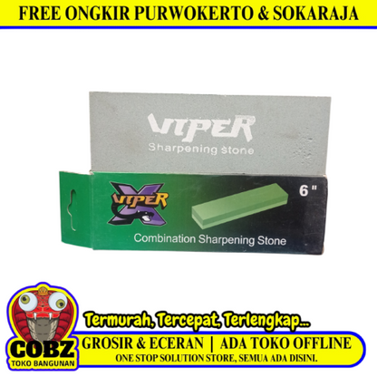 6 IN / VIPER Mata Gerinda Batu Gosok Asah Besi Grinding Wheel