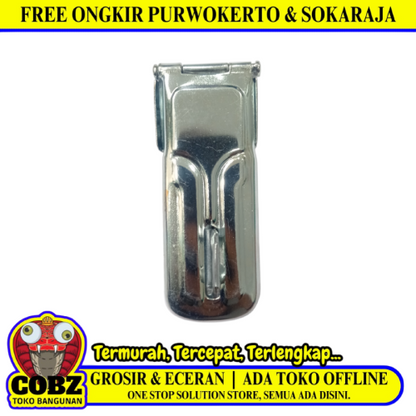4 IN / KZK 01 Overpal Tempat Gembok Cantel Kunci Pintu