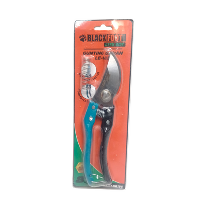 8.5 IN / BLACKFOOT Gunting Dahan Bengkok Ranting Tanaman Pruning Shears Gagang Fiber