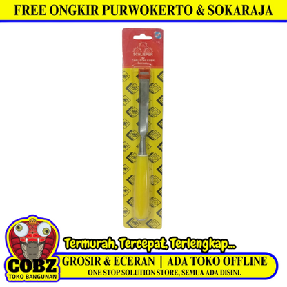 5/8 IN / CARL SCHLIEPER Tatah Alat Pahat Ukir Bobok Kayu Gagang Fiber