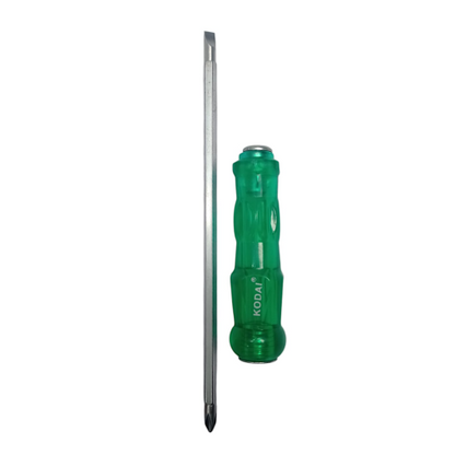 4 IN / KODAI  Obeng Screwdriver Two Way Bolak Balik Plus Minus 2 In 1 Gagang Fiber