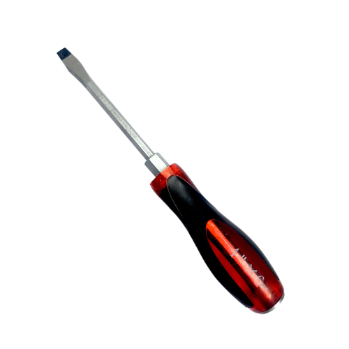 4 IN / SOLID Obeng Radio Screwdriver One Way Minus Gagang Fiber