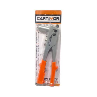 9 1/2 IN / CARNIVOR Tang Hand Riveter Tembakan Paku Keling Aluminium