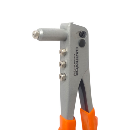 9 1/2 IN / CARNIVOR Tang Hand Riveter Tembakan Paku Keling Aluminium