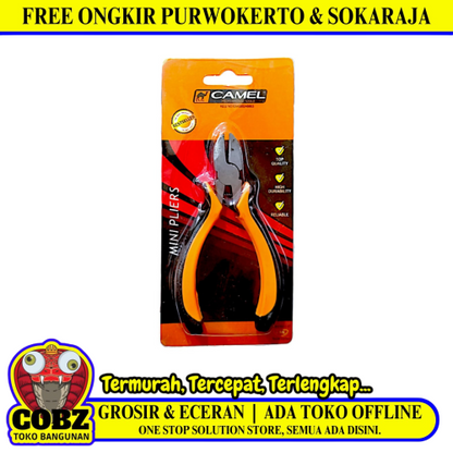 4 1/2 IN / CAMEL Tang Potong Kawat Kabel Diagonal Cutting Pliers