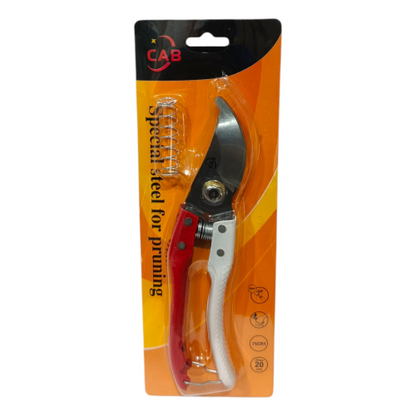 8.5  IN / CAB Gunting Dahan Bengkok Ranting Tanaman Pruning Shears Gagang Besi