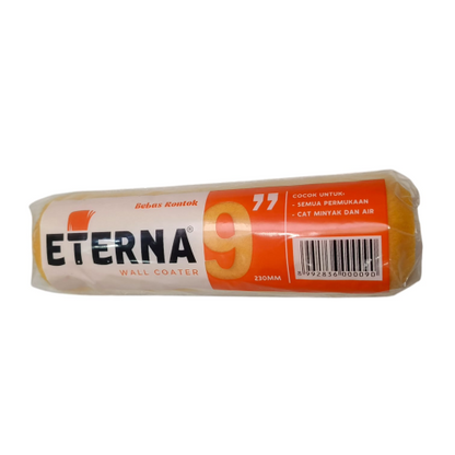 9 IN / ETERNA Refill Isi Kuas Busa Roll Cat Tembok Kayu Besi Besar