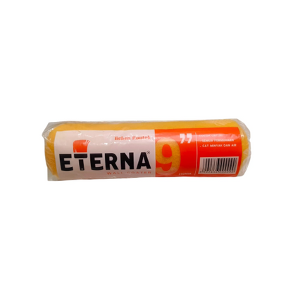 9 IN / ETERNA Refill Isi Kuas Busa Roll Cat Tembok Kayu Besi Besar