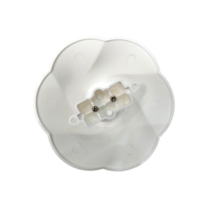 MATSUI 293 Fitting Tempat Lampu Plafon Atap Tempel Bulat Besar Putih