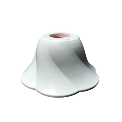 MATSUI 293 Fitting Tempat Lampu Plafon Atap Tempel Bulat Besar Putih
