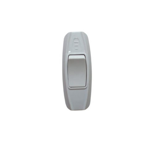 AMIKO Saklar Gantung Single Switch Kabel ON OFF PVC Putih