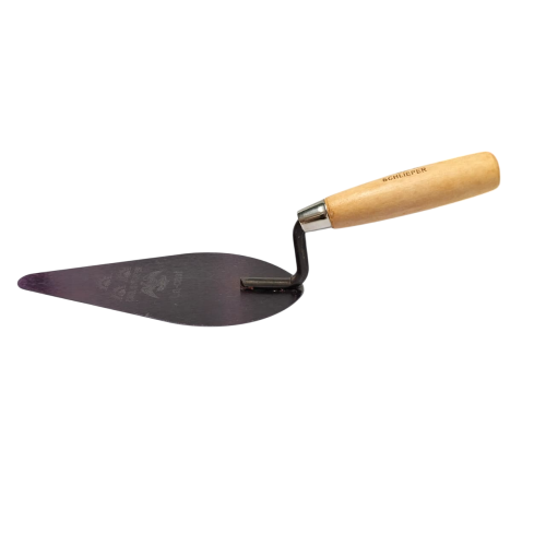 7 IN / CARL SCHLIEPER Cetok Sendok Semen Acian Trowel Lancip Gagang Kayu