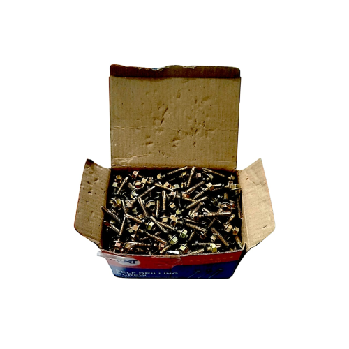 #12 X 30 MM / GRT Roofing Baut Sekrup Atap Baja Ringan Kuning Dus