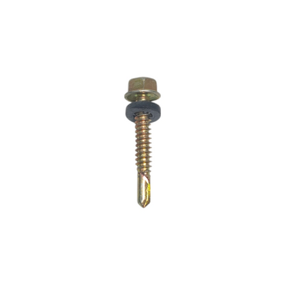 #12 x 30 MM / VIPER K Roofing Baut Sekrup Atap Baja Ringan Kuning Dus