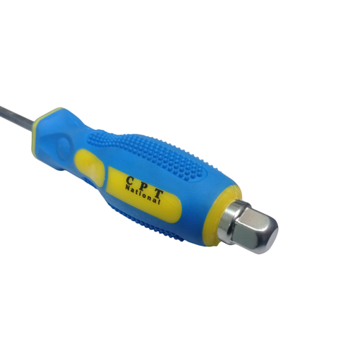 4 IN / CPT NATIONAL Obeng Screwdriver One Way Plus Gagang Karet