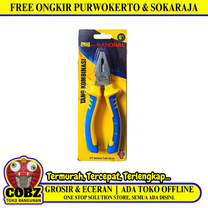 6 IN / CPT Tang Kombinasi Kawat Kabel Combination Pliers