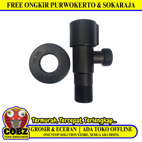 1/2 IN / ONDA JF SUS BM Stop Kran Air Shower Kloset Monoblok Stainless