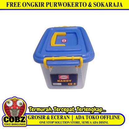 8 L / SHINPO CB 8 Container Multipurpose Box PVC Pcs