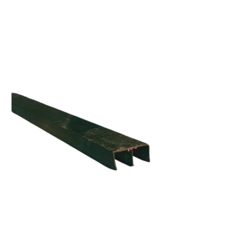 0.6 MM x 6 M / TM Rel Pintu Atas Sliding Door Aluminium Coklat Doff Batang