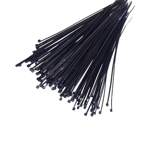 3.6 MM x 300 MM / MASKO Kabel Cable Ties Tali Ripet 30 CM Hitam Pack