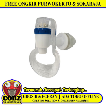1/2 IN / COBZ 02 Kran Dispenser Guci Drat Luar Air Dingin Cold Biru