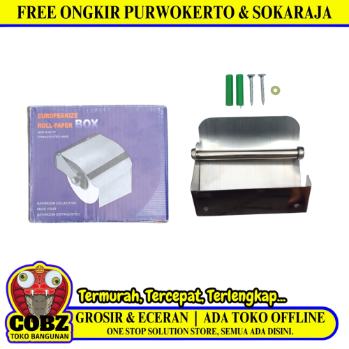 COBZ Tempat Tissue Tempel SS Pcs