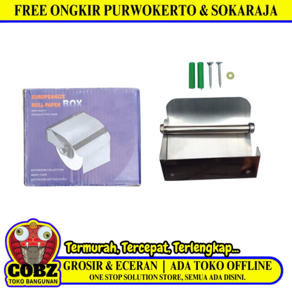 COBZ Tempat Tissue Tempel SS Pcs
