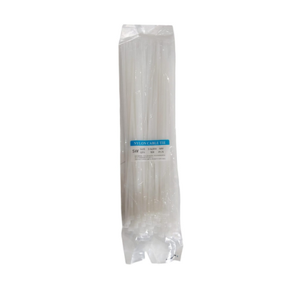 3.6 MM x 300 MM / SW Kabel Cable Ties Tali Ripet 30 CM Putih Pack
