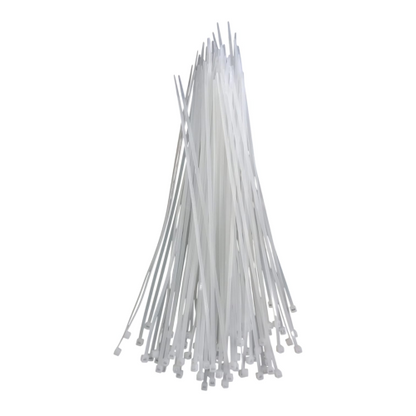 3.6 MM x 300 MM / SW Kabel Cable Ties Tali Ripet 30 CM Putih Pack