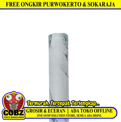 120 CM x 15 M / FITAMA Karpet Perlak Lantai Meja Vinyl PVC Grey Roll