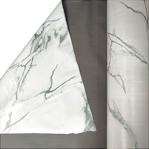 120 CM x 15 M / FITAMA Karpet Perlak Lantai Meja Vinyl PVC Grey Roll