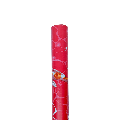 120 CM x 15 M / FITAMA Karpet Perlak Lantai Meja Vinyl PVC Red Roll