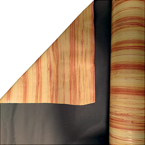 120 CM x 15 M / FITAMA Karpet Perlak Lantai Meja Vinyl PVC Brown Roll