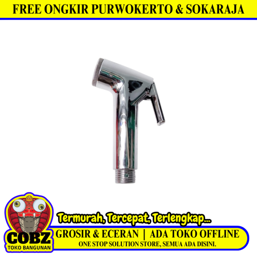 1/2 IN / COBZ 04 Kepala Jet Shower Cebok Plastik PVC