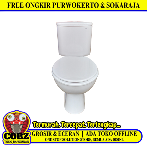 TOTO CW53JW Monoblok Kloset Duduk Tangki White Set