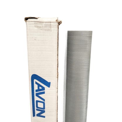 2.5 MM x 5 MM x 100 CM x 10 M / LAVON Strimin Nyamuk Parabola Baja Silver Roll