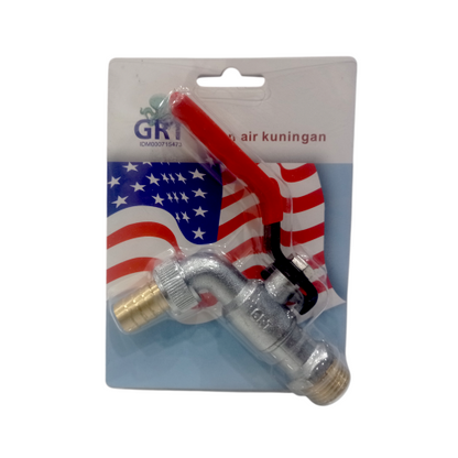 1/2 IN / GRT Kran Air Tembok Taman Bola Ball Valve Stainless