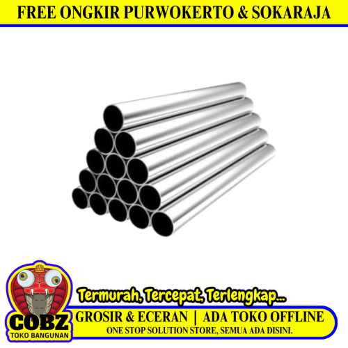 0.8 MM x 1/2 IN x 6 M / TM Pipa Stainless Steel Batang