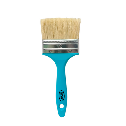 3 IN / INS Kuas Cat Tembok Kayu Besi Air Acyrlic Paint Brush