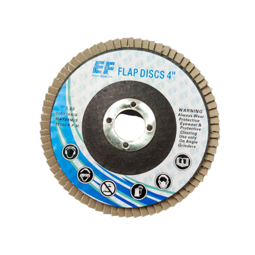4 IN x GRIT 60 / EF Flap Disc Mata Gerinda Amplas Susun Kipas