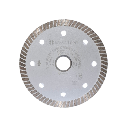 4 IN / BOSCH Turbo Mata Gerinda Potong Keramik Diamond Cutting Wheel