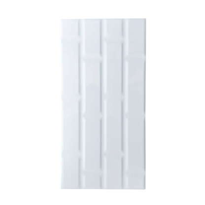 25 CM x 50 CM / ICARUS VENOTTY Keramik Dinding Kamar Mandi Glossy White Dus